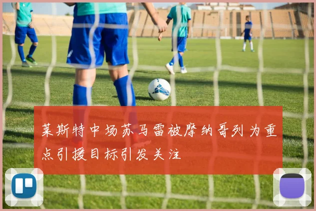 莱斯特中场苏马雷被摩纳哥列为重点引援目标引发关注